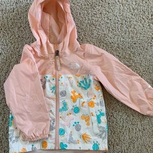 Toddler Girls TNF Shell/Windbreaker/Rain Jacket